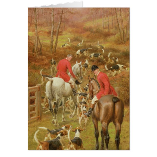 Jakt Plats, 1906 Hälsningskort (Framsidan)