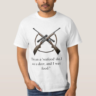 Jakt T-shirt med rolig citat