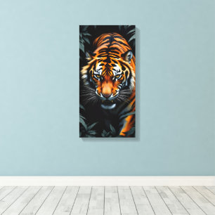 Jakt Tiger Canvastryck