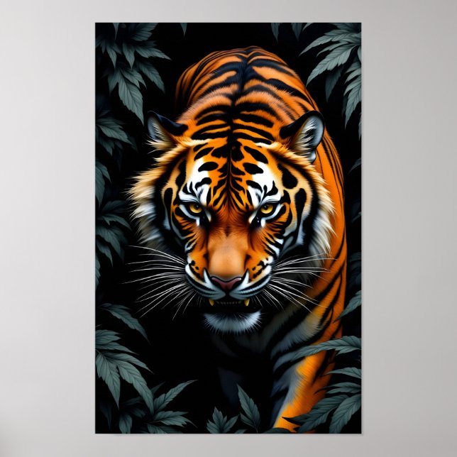 Jakt Tiger Poster (Framsidan)