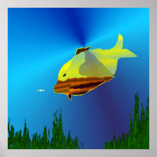 Jaktaffischen Poster