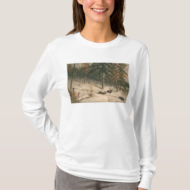 Jaktälg Tee Shirt (Framsida)