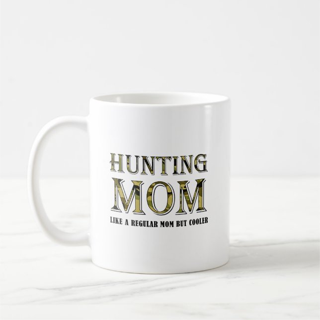 Jaktande Mamma Rolig Mugg (Vänster)