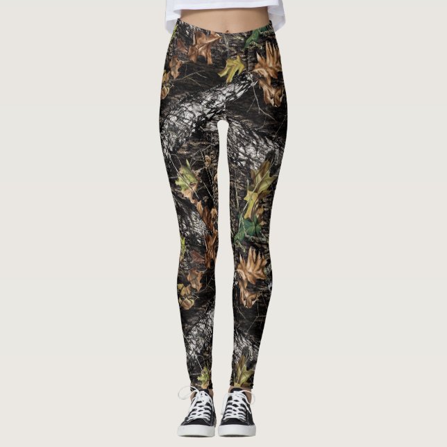 JaktCamo lantlig damasker Leggings (Framsida)