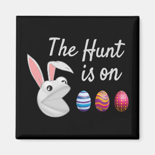 Jakten är på Påskhare Egg Hunt Magnet