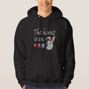 Jakten sker på Påsk Rabbit Egg Hunt Hoodie