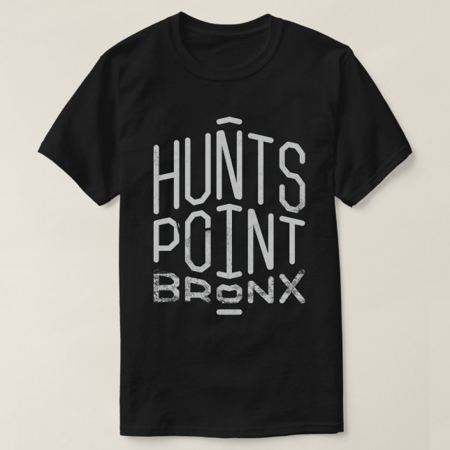 Jakter pekar, Bronx Tee (Design framsida)