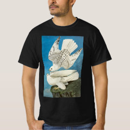 Jaktfalkar, aka Gerfalcons av John James Audubon T Shirt
