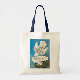 Jaktfalkar, aka Gerfalcons av John James Audubon Tygkasse