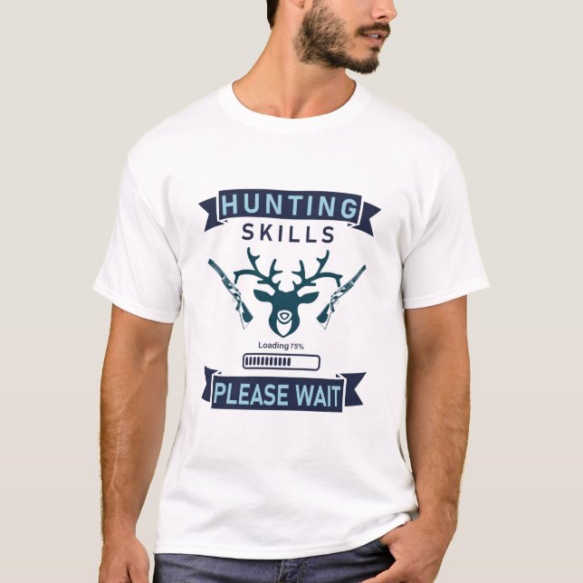 Jaktfärdigheterna laddas.. vänta - Jakt T Shirt (Framsida)