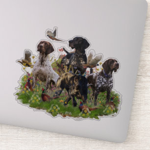 Jaktfasan med GSP-klistermärke Klistermärken