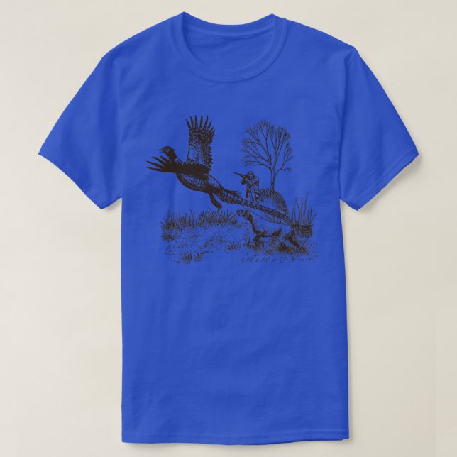 Jaktfasan med GSP T Shirt (Design framsida)