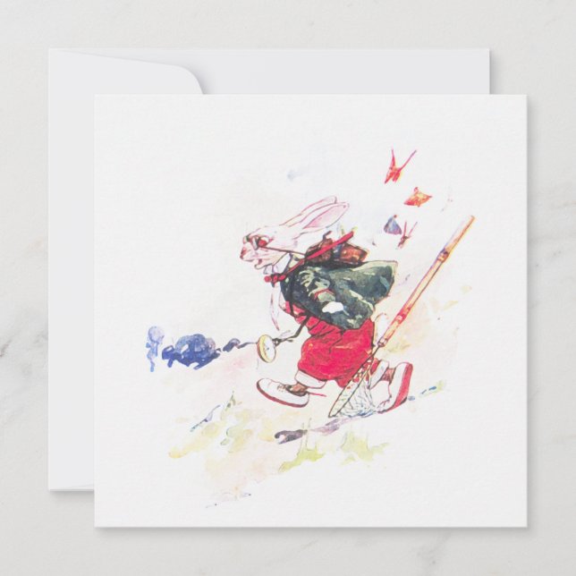 Jaktfjärilar ~ Inbjudan (Framsida)