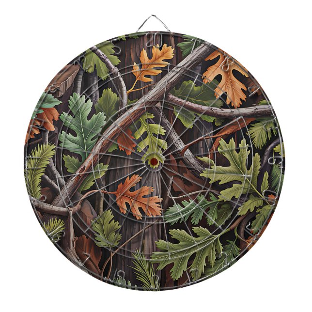 Jaktkamouflage Dartboard Darttavla (Framsidan)