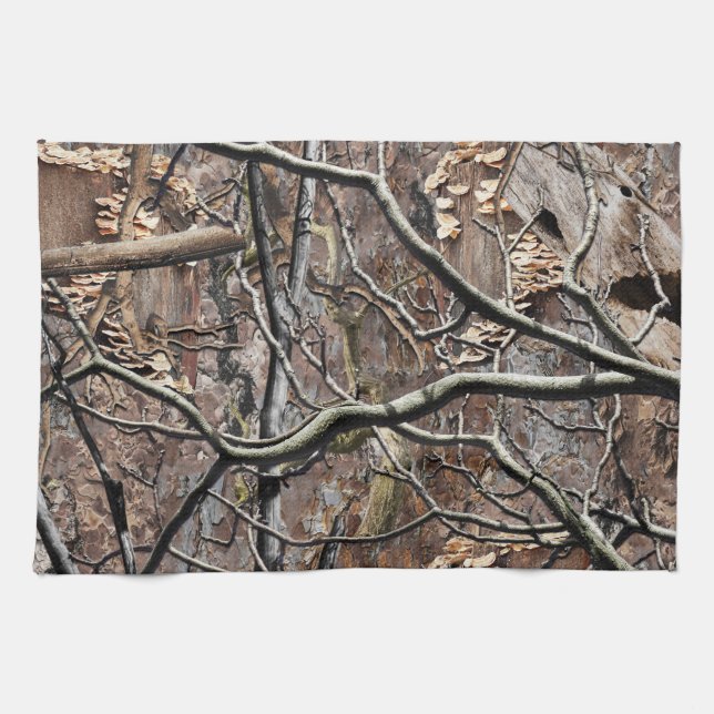 Jaktkamouflage Mönster 8 Kökshandduk (Horisontell)