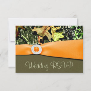 Jaktkamouflage RSVP Bröllopskort OSA Kort