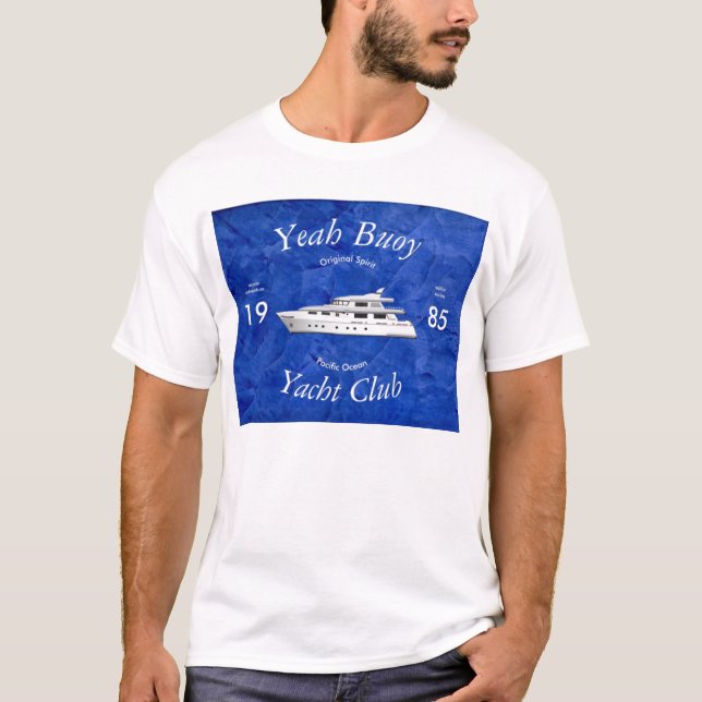 Jaktklubb Ja Bogserbåt T Shirt (Framsida)