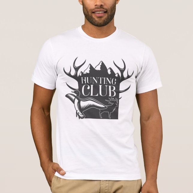 Jaktklubb T-shirt (Framsida)