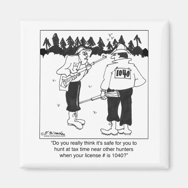 Jaktlicens 1040 magnet (Framsidan)