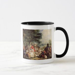 Jaktlunchen, 1737 mugg