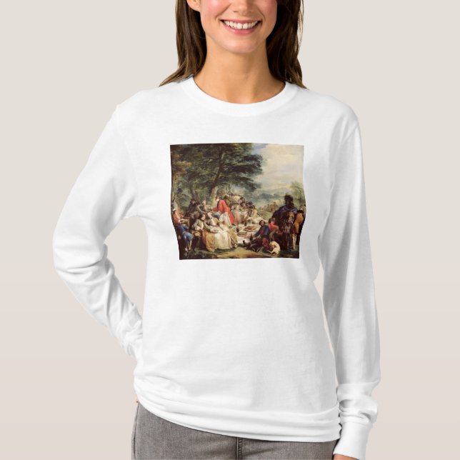 Jaktlunchen, 1737 t-shirt (Framsida)