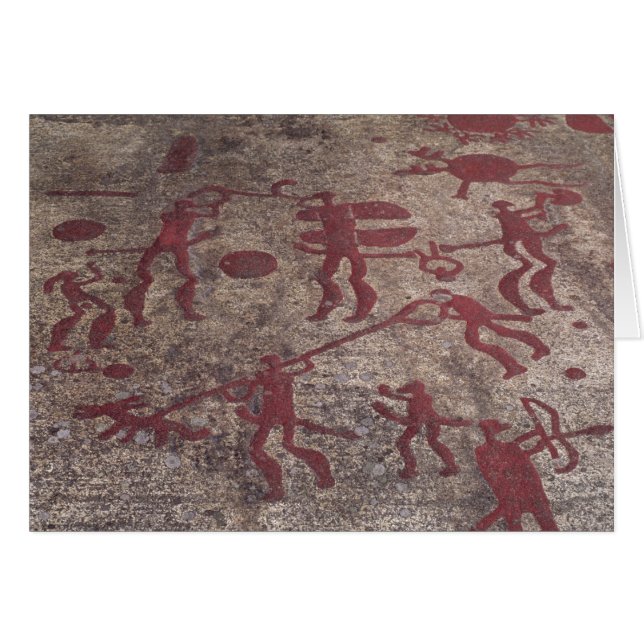 Jaktplats Hälsningskort (Framsidan Horizontal)