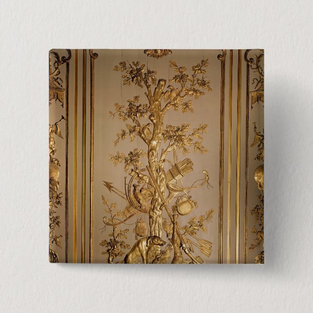 Jaktplats, wood panelling från att äta middag knapp (Framsida)