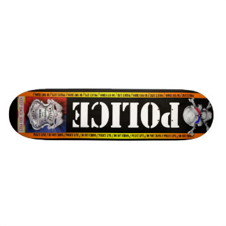 Jaktpolisen stiger ombord skateboard bräda 20,5 cm