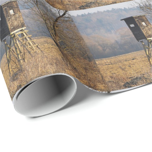 Jaktställ för Hjort Presentpapper (Rullad Hörn)