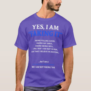 Jaktton Sjukdomskänsla som jag anstränger mig för T Shirt