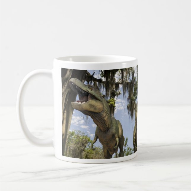 JaktTyrannosaurs Kaffemugg (Vänster)