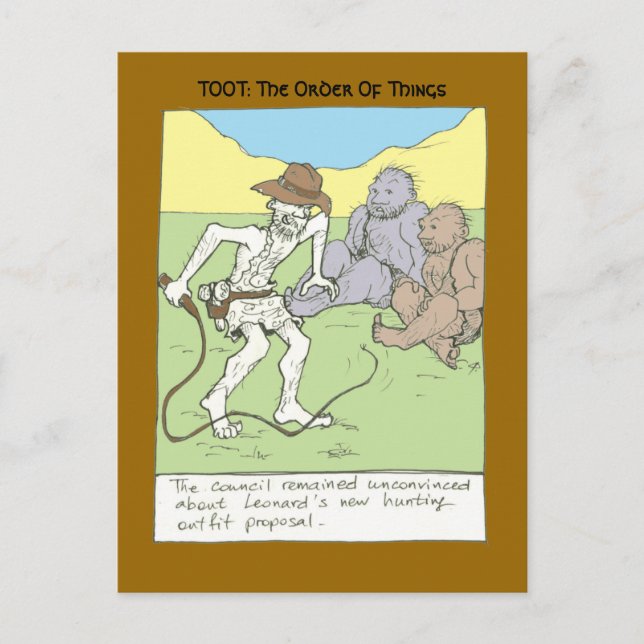 Jaktutrustning Vykort (Framsida)