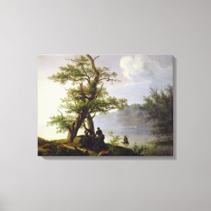 JaktWaterfowl, 1828 Canvastryck