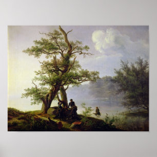 JaktWaterfowl, 1828 Poster