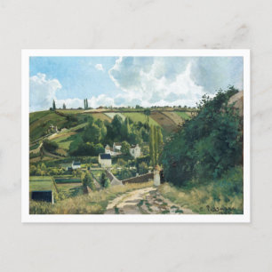 Jalais Backe, Pontoise (1867) av Camille Pissarro Vykort