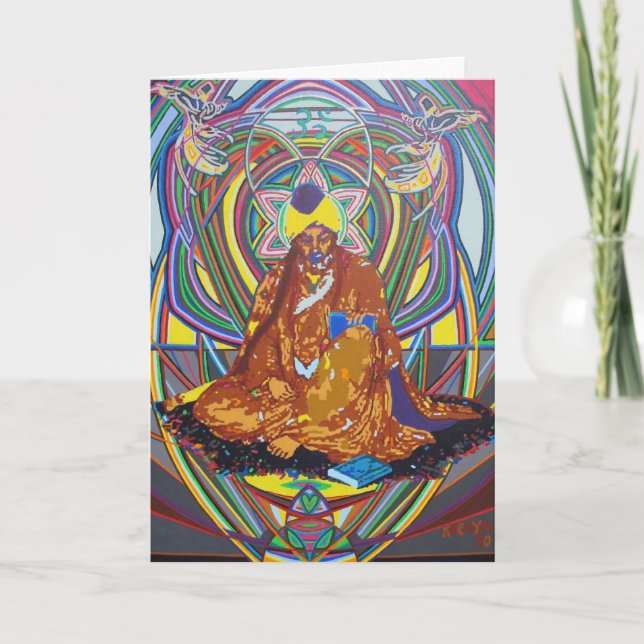 Jalal ad-din rumi - 2010 som hälsningskort kort (Framsida)