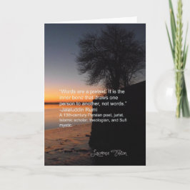 Jalaluddin Rumi - om inre förbindelse Kort