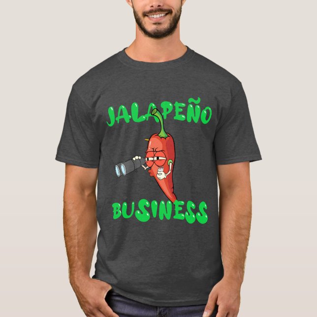 Jalapeno Business T Shirt (Framsida)