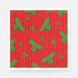 Jalapeno Illustration Pappersservett