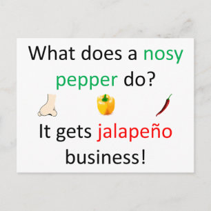 Jalapeño redone vykort