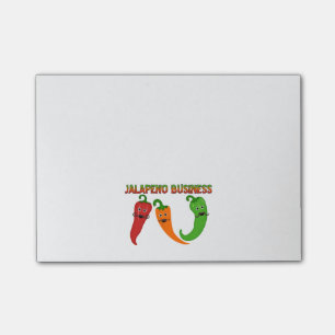 Jalapenoaffär Post-it Block