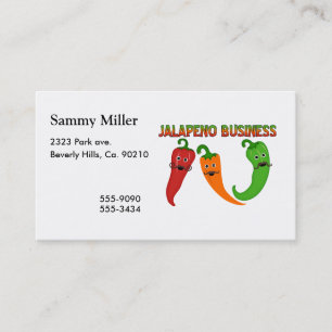 Jalapenoaffär Visitkort