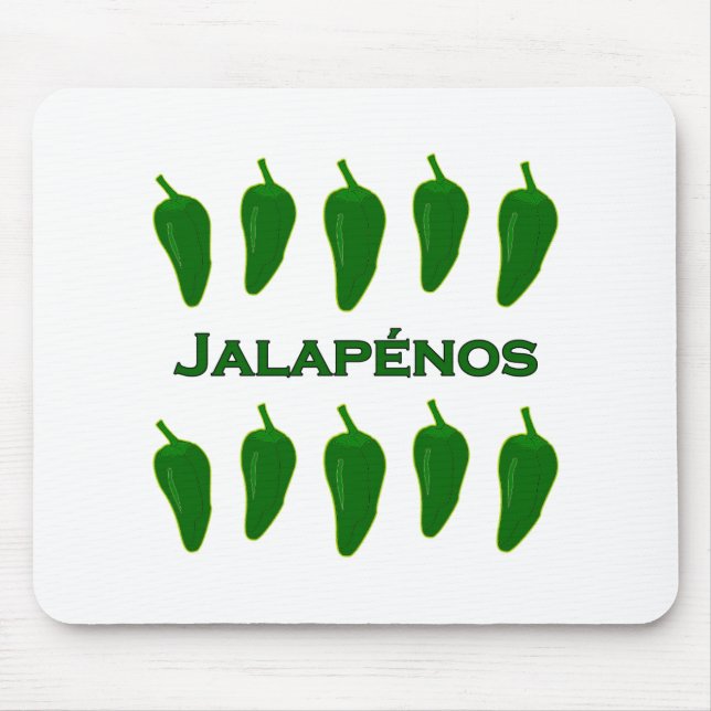 Jalapenoen pepprar (betitlat) musmatta (Framsidan)