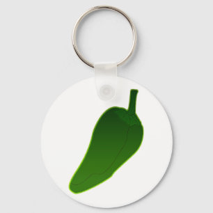 Jalapenopeppar Nyckelring