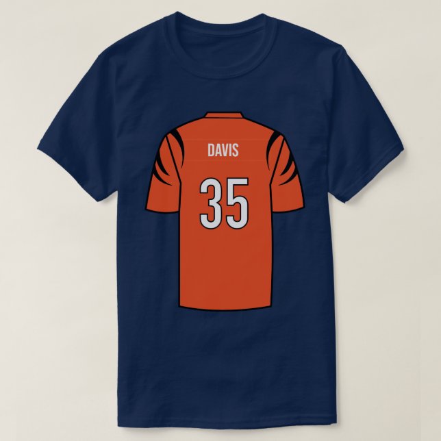 Jalen Davis Jersey 3 T Shirt (Design framsida)