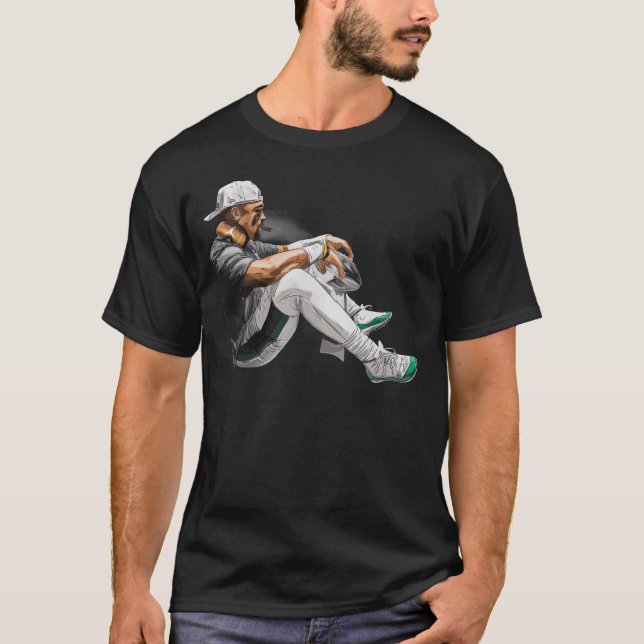 Jalen Hurts Mästargåva T Shirt (Framsida)