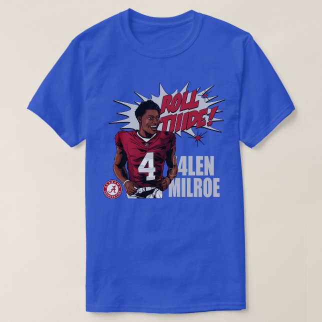 Jalen Milroe Role Tide Alabama TShirt T Shirt (Design framsida)
