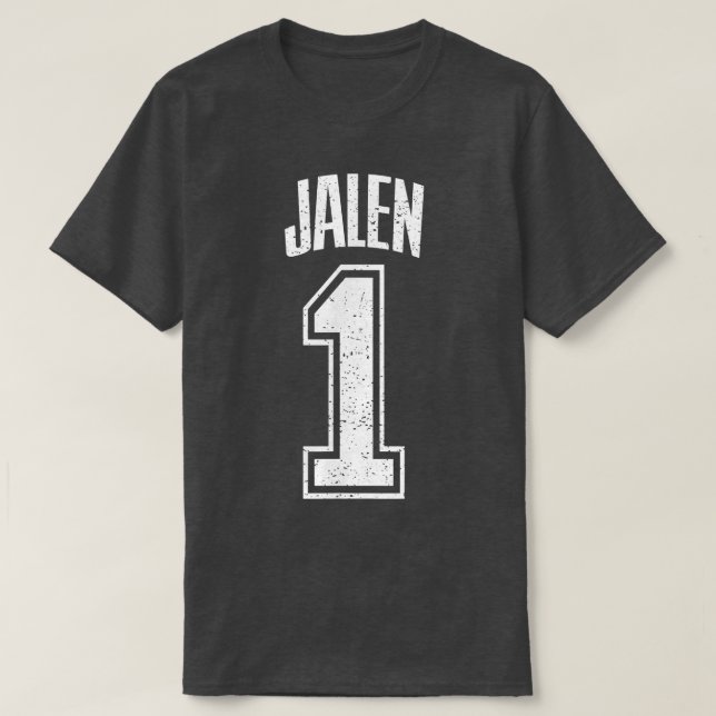 Jalen Supporter nummer 1 Underbarare Fläkt  T Shirt (Design framsida)