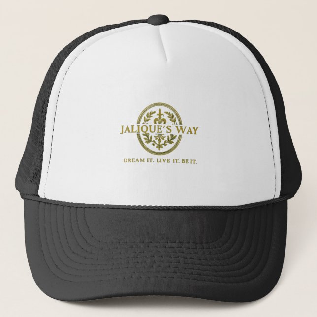 Jalique's Way Classic Logo Trucker Hatt Keps (Framsida)