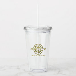 Jalique's Way-mugg och sugrör Take Away Mugg